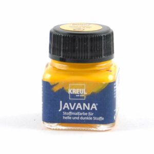 KREUL Javana Stoffmalfarbe helle und dunkle Stoffe 20ml goldgelb