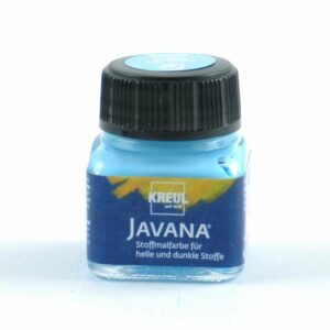 KREUL Javana Stoffmalfarbe helle und dunkle Stoffe 20ml eisblau