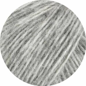 Lana Grossa Natural Alpaca Pelo 50g 125m hellgrau