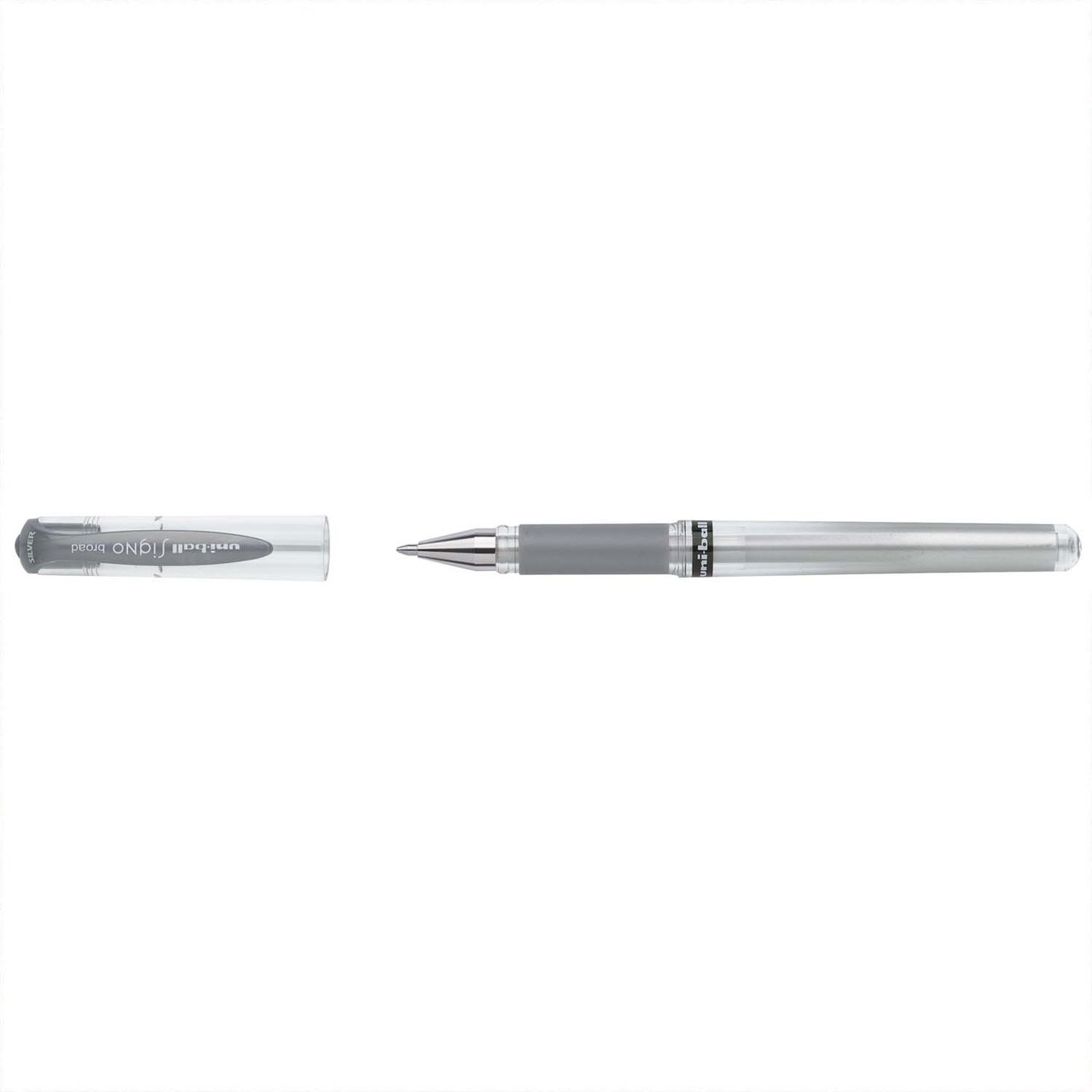 Uni-Ball Signo Broad UM-153 Gelroller 1mm silber