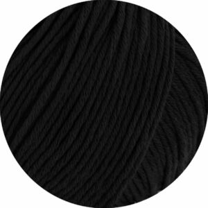 Lana Grossa Linea Pura Organico 50g 90m schwarz