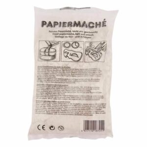 GLOREX Papiermaché elfenbein 200g