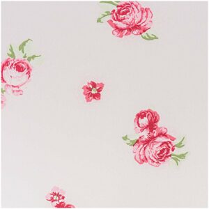 Rico Design Stoff Rosen rosa 50x160cm