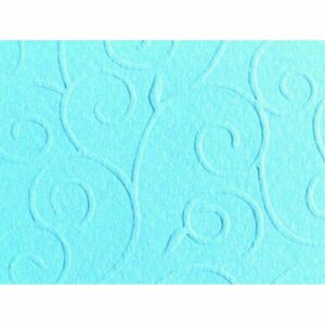 Marpa Jansen Prägekarton Arabesken 50x70cm 220g/m² hellblau