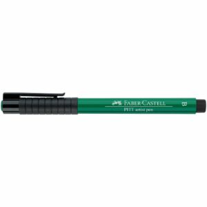 Faber Castell PITT artist pen brush phthalogrün dunkel