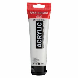 AMSTERDAM Acrylfarbe 120ml titanweiß