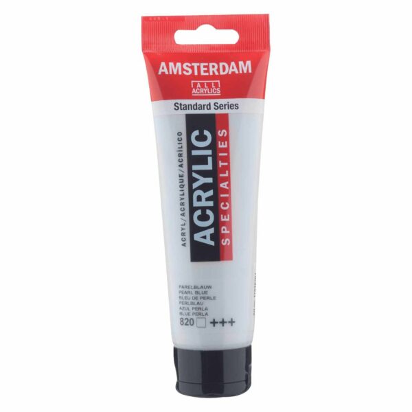 AMSTERDAM Acrylfarbe 120ml perlblau