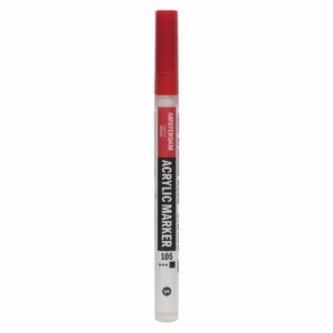 AMSTERDAM Acrylic Marker 1-2mm titanweiß