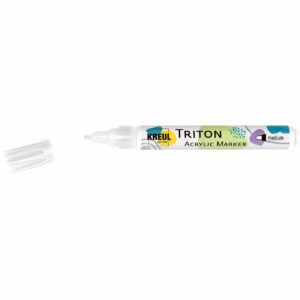 KREUL Triton Acrylic Marker medium 1-3mm weiß