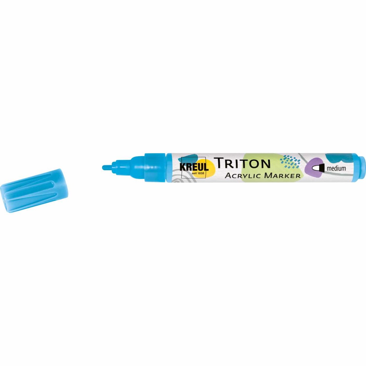 KREUL Triton Acrylic Marker medium 1-3mm lichtblau