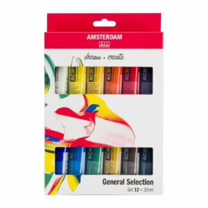 AMSTERDAM Acrylfarbe Set 12x20ml
