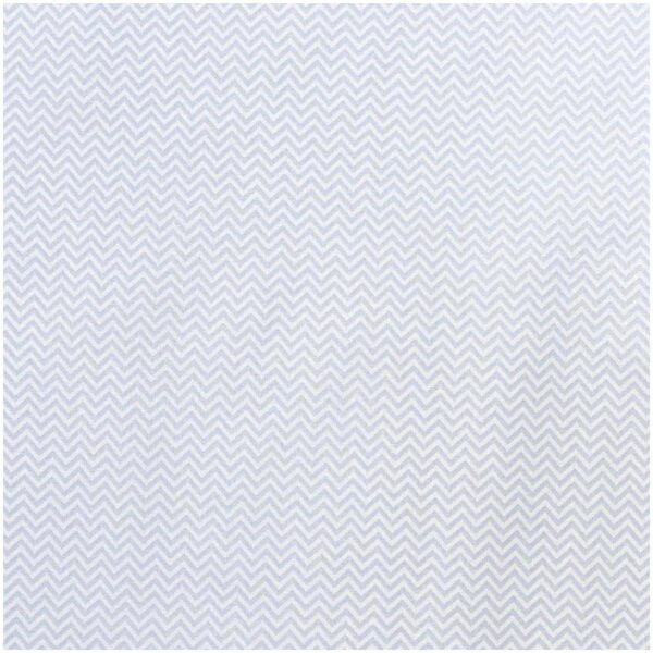 Rico Design Stoff Zickzack grau 50x160cm