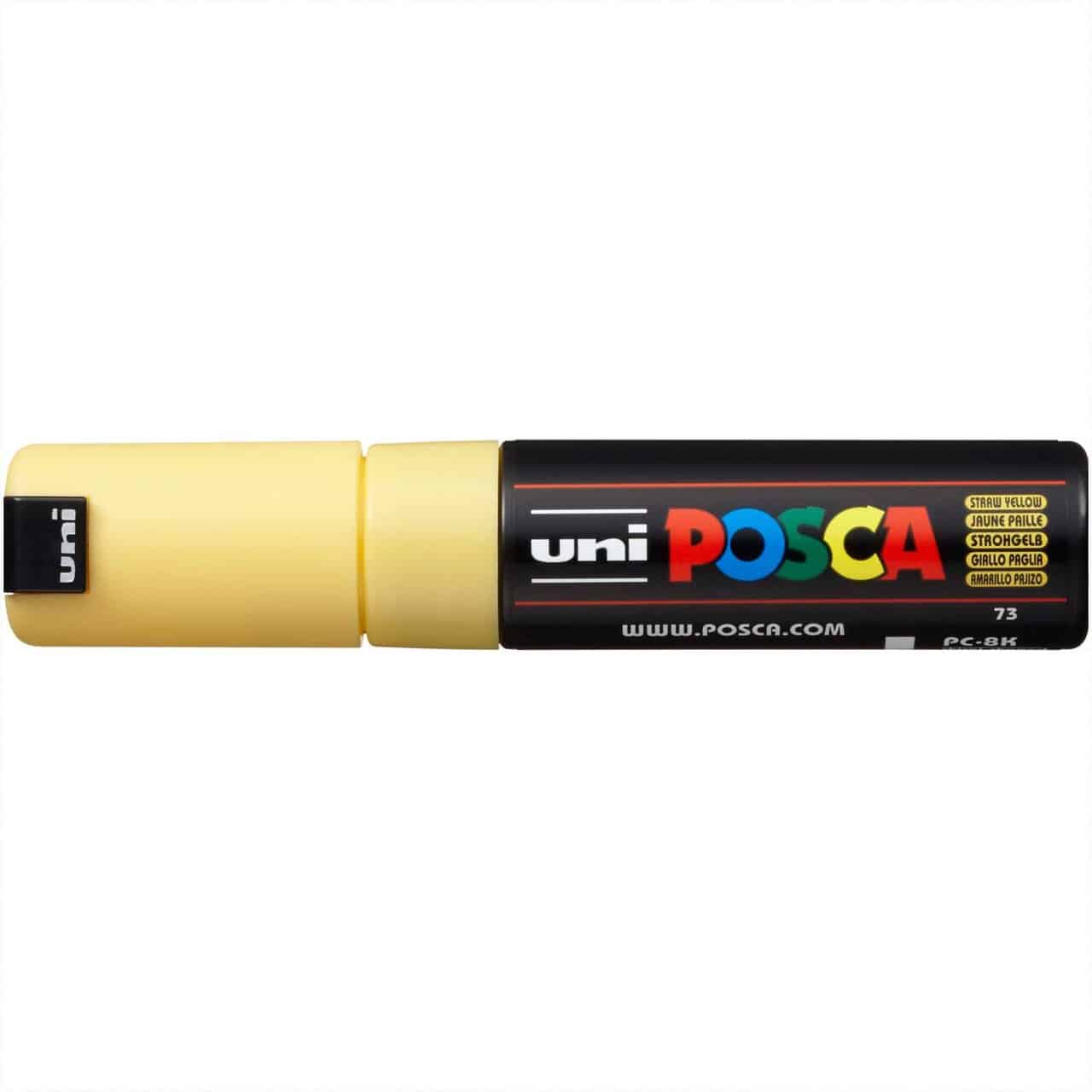 uni POSCA-Marker PC-8K 8mm strohgelb