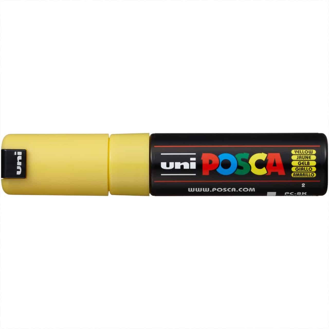 uni POSCA-Marker PC-8K 8mm gelb