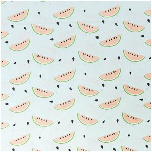 Rico Design Stoff Melone mint 50x140cm