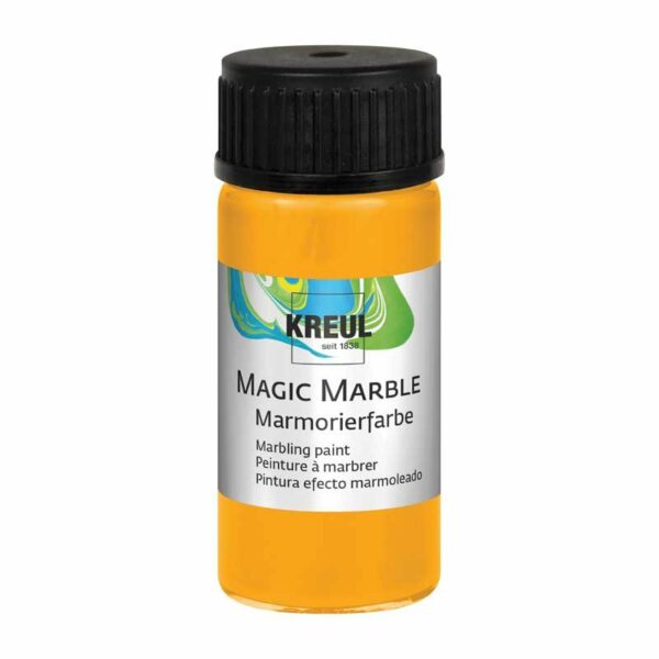 KREUL Magic Marble Marmorierfarbe 20ml sonnengelb