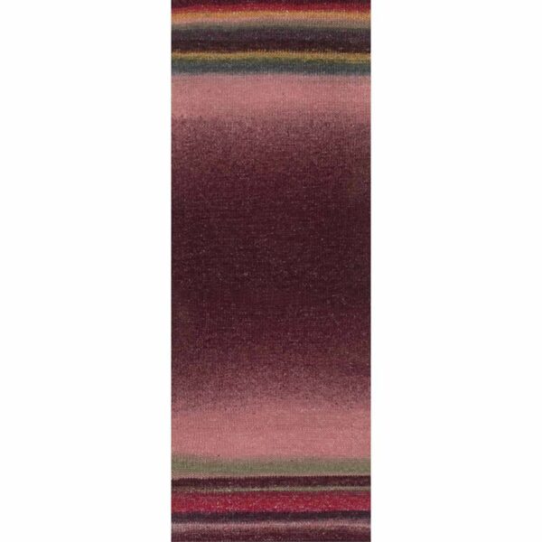 Lana Grossa Gomitolo Felice 150g 435m burgund-hellrot-orange-rosa-graugrün-dunkelgrau