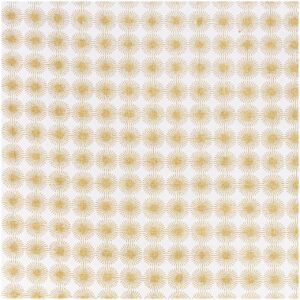 Rico Design Stoff Rosette gold 140cm