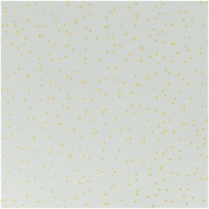 Rico Design Stoff Punkte mint-gold 140cm