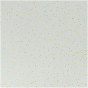 Rico Design Stoff Punkte mint-gold 140cm