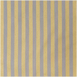 Rico Design Stoff Streifen grau-gold 140cm