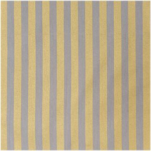 Rico Design Stoff Streifen grau-gold 140cm