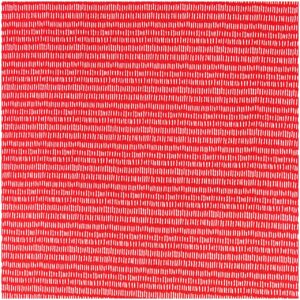 Rico Design Stoff Jersey rot Striche weiß 145cm
