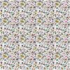 Rico Design Stoff Icons rosa-mehrfarbig-gold 140cm