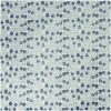 Rico Design Druckstoff Blumen grün-blau 140cm beschichtet