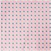 Rico Design Druckstoff Rautenmuster blassrosa 140cm beschichtet