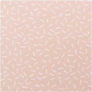 Rico Design Druckstoff Hygge Striche puder-weiß 50x140cm