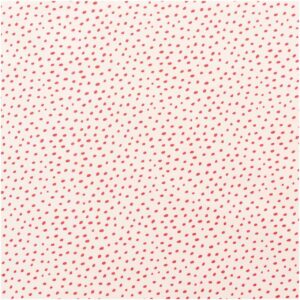 Rico Design Druckstoff Hygge Punkte rosa-neon pink 140cm