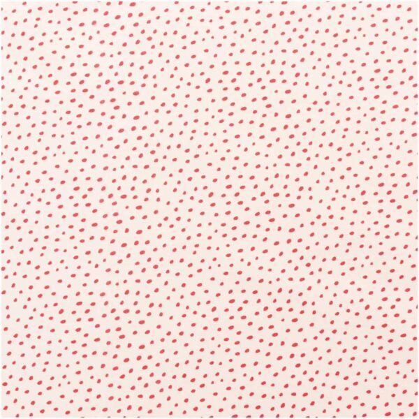 Rico Design Druckstoff Hygge Punkte rosa-neon pink 140cm
