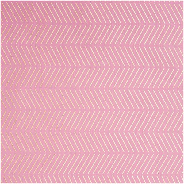 Rico Design Druckstoff Streifen rosa 140cm