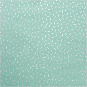 Rico Design Druckstoff Striche mint 140cm beschichtet