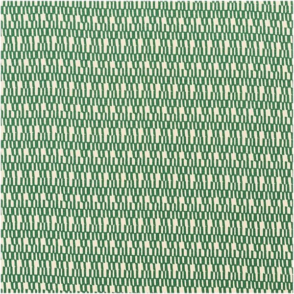 Rico Design Druckstoff Jardin Japonais Striche creme-grün 50x140cm