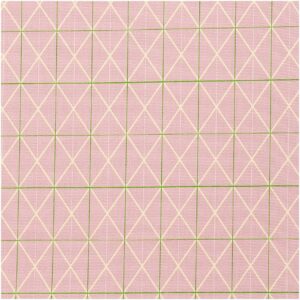 Rico Design Druckstoff Canvas Raster rosa 140cm