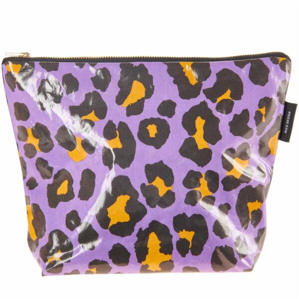 Rico Design Kosmetiktasche Acid Leo lila 28x21x9cm