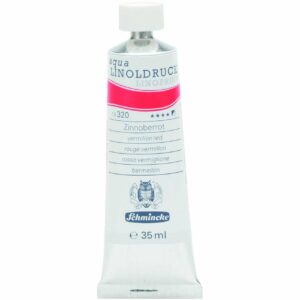 Schmincke Linoldruckfarbe 35ml zinnoberrot