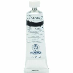 Schmincke Linoldruckfarbe 35ml elfenbeinschwarz