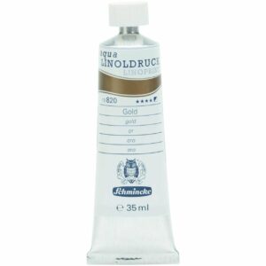 Schmincke Linoldruckfarbe 35ml gold