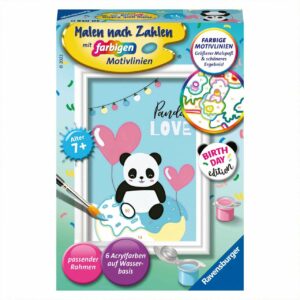 Ravensburger Malen nach Zahlen Panda Love