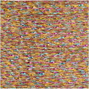 Rico Design Sticktwist Metallic No. 40 Rainbow 200m gelb