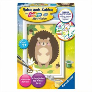 Ravensburger Malen nach Zahlen Kleiner Igel