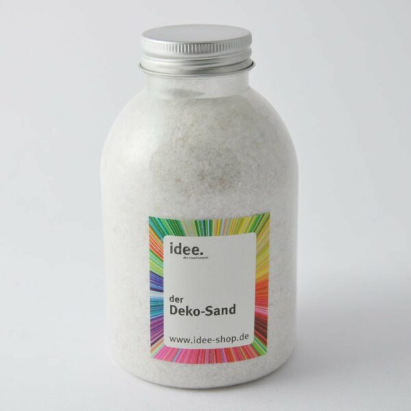 Dekosand 810g weiß