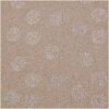 Rico Meterware Krinkelmusselin taupe Hot Foil
