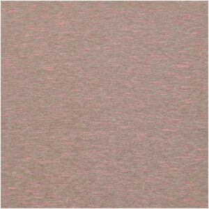 Rico Design Meterware Jersey taupe-neonpink