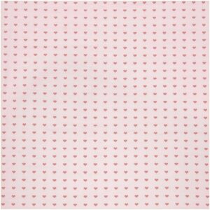 Rico Design Jerseystoff Happy Baby Herzchen rosa 145cm