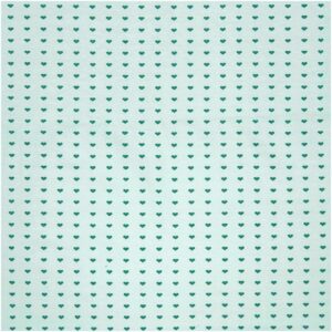 Rico Design Jerseystoff Happy Baby Herzchen mint 145cm