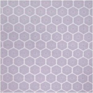 Rico Design Meterware Baumwoll-Popelin flieder Rosette